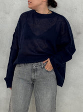Maglioncino over Voile KNITEREE KNW2510MA - Night